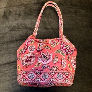Vera Bradley Call Me Coral Pink Hobo Shoulder Bag